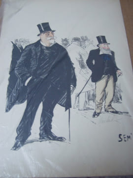 Lithographie.Album Marseille revue,2e série, chaque Planche simple; each single board. SEM (George GOURSAT)