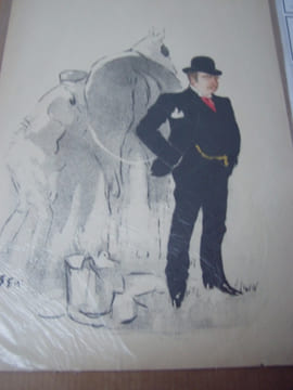 Lithographie.Album Marseille revue,2e série, chaque Planche simple. SEM (George GOURSAT)