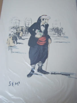 Lithographie.Album Marseille revue,2e série, chaque Planche simple. SEM (George GOURSAT)
