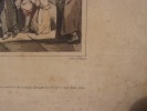 MONNIER, Henry (1799-1877)., Peuple de Londres : discussion orageuse - Lithographie originale rehaussée en couleurs à la main, [Collection of six ...