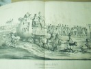 Le Char de l’Etat. Lithographie. Travies de Villers, Charles Joseph -TALLEYRAND