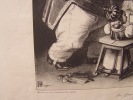 La Quadruple alliance.Lithographie.. Roubaud, Benjamin (dit Benjamin) (Roquevaire, 01–06–1811 - Alger, 14–01–1847), dessinateur - TALLEYRAND