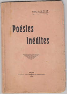 Poésies inédites