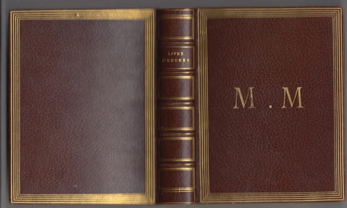 Livre d'heures du XIXe siècle