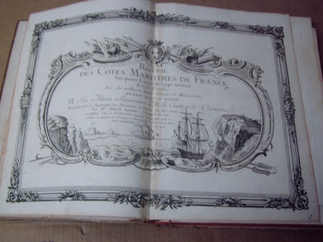 BRION DE LA TOUR L . Partie de la GUYENNE. (41). carte coloriée encadrée d'une belle bordure gravée. BRION DE LA TOUR L .