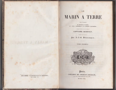 Le Marin à Terre.- traduit par A.-J.-B. Defauconpret ; tome 1 seul