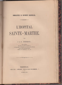 (RECUEIL DE PIECES). : SOCIETE ARTISTIQUE DES BOUCHES DU RHONE piéces diverses +Marseille. Notice historique sur ses théatres privilégiés... /Un ...