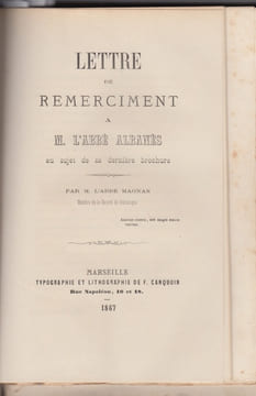 (RECUEIL DE PIECES).: Etude sur les statuts de Marseille au XIIIe s. /par R. de Fresquet ,relié avec Étude historique sur les monnaies frappées par ...