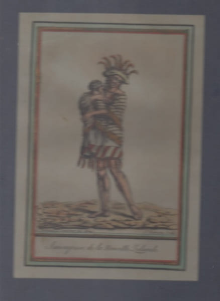 Print]. Sauvagesse de la Nouvelle Zelande ,Costumes civils actuels de tous les peuples connus, dessin&eacute;s d'apr&egrave;s nature, grav&eacute;s et colori&eacute;s, ...