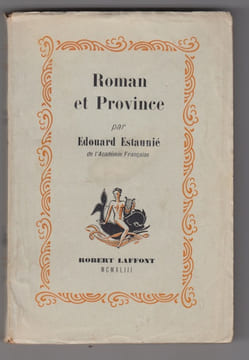Roman et Province.. ESTAUNIE Edouard.