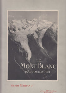 Le Mont Blanc d'aujourd'hui.