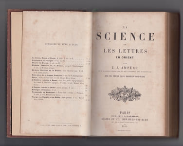 La science et les lettres en Orient, avec une préf. de M. Barthélemy Saint-Hilaire ; [éd. par Ch. Daremberg]