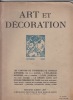 Art et Décoration. Revue Mensuelle d'Art Moderne. Octobre 1926. : Les cartons de Charles Dufresne pour un meuble en tapisserie par H.A. Martinie - ...
