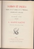 Samson et Dalila. Opéra en 3 actes et 4 tableaux de Ferdinand Lemaire. / Traduction allemande par Richard Pohl. Musique de C. Saint-Saëns. Partition ...