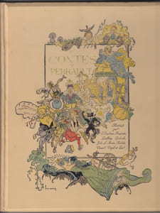 LES CONTES DE PERRAULT ILLUSTRES PAR E.COURBOIN FRAIPONT GEOFFROY GERBAULT JOB L.MORIN ROBIDA VIMAR VAGEL ZIER.Introduction par M. Gustave Larroumet, de l'Institut