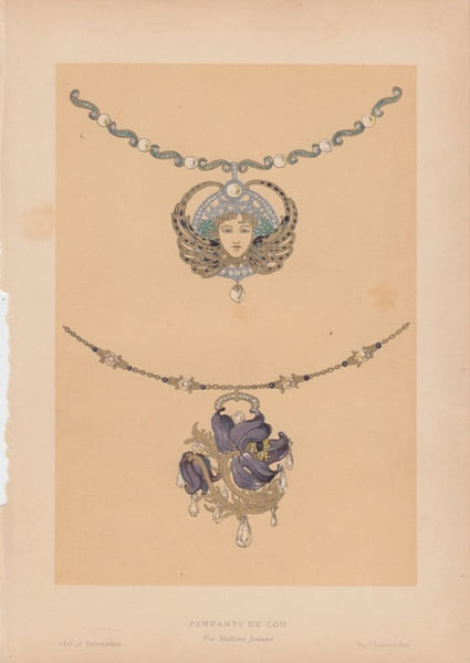 BIJOUX  1900  - ART ET DECORATION. LALIQUE REN&eacute;