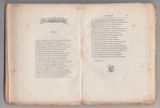 Les Contemplations, Autrefois - 1830 - 1843 ,tome 1 seul. Hugo, Victor