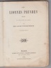 LES LIONNES PAUVRES - COMEDIE EN CINQ ACTES EN PROSE - NOUVELLE EDITION couverture,TROISIEME EDITION au titre.. AUGIER EM - FOUSSIER ED