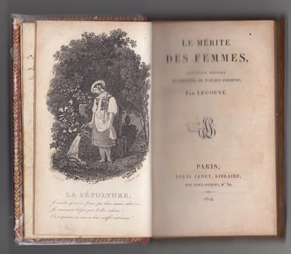 Le mérite des femmes. Nouvelle édition, augmentée de poésies inédites,. LEGOUVE