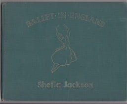 Ballet In England A Book Of Lithographs. JACKSON, Sheila