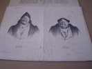 1830 et 1833.Lithographie originale.. Honoré Daumier (1808-1879).