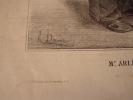 Mr. ARLÉPAIRE.Lithographie originale.. Honoré Daumier (1808-1879).
