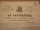 Mr. ODIEUX.Lithographie originale.. Honoré Daumier (1808-1879).