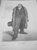 Mr. D'ARGO ..Lithographie originale.. Honoré Daumier (1808-1879).