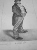 Mr. CUNIN GRID....Lithographie originale.. Honoré Daumier (1808-1879).