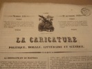 Mr. DE RIGN.Lithographie originale.. Honoré Daumier (1808-1879).