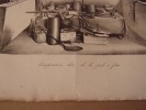 Conspiration dite : de la poële à frire - Lithographie originale sur Velin blanc.. Traviès de Villers,Charles Joseph