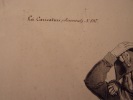 TETES D'EXPRESSIONS - Heads of expressions Charles Joseph Traviès de Villers, dit Traviès (1804-1859). Caricature de presse. "Têtes d’expressions". ...