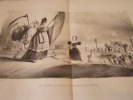 Le temps l'amène. Patience ! patience !. Lithographie double parue dans le N° 177 du journal la Caricature du 27 mars 1834. . Talleyrand - Grandville ...