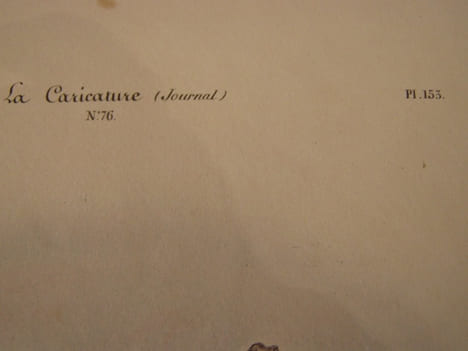 AH! Scelerate de poire pourquoi n’es tu pas une vérité !. - lithographie originale coloriée. Traviès de Villers,Charles Joseph