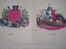Les armes / du roi et du peuple.Lithographie, Coloriée. Philipon, Charles (Lyon, 19–04–1800 - Paris, 25–01–1862), dessinateur-lithographe