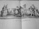 Les feuilles publiques (Suite) et leurs souteneurs - Lithographie parue dans La Caricature politique, morale, littéraire et scénique, volume 6, 10 ...