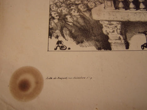 Ecce homo - Lithographie originale en noir sur Velin blanc.. Auguste Bouquet,