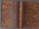 Etudes historiques et littéraires - 2 volumes. CUVILLIER-FLEURY ALFRED-AUGUSTE