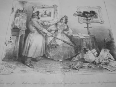 Encore une fois… Madame, voulez vous ou ne voulez vous pas divorcer, vous êtes parfaitement libre (IFF 43).Lithographie originale en noir sur Velin ...