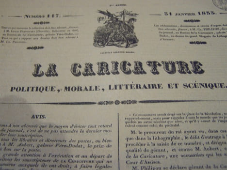 La République a pâli...- Lithographie originale en noir sur Velin blanc.. Anonyme, dessinateur