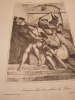 Imitation libre d'un tableau du Titien.- Lithographie originale en noir sur Velin blanc.. Anonyme, dessinateur-lithographe