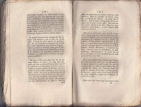 Mémoires sur la Bastille, et la détention de l'auteur dans ce château royal, depuis le 27 septembre 1780, jusqu'au 19 mai 1782.Par Mr. Linguet.. Simon ...