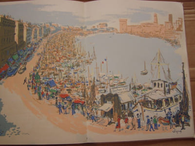 PROVENCE - Peintures , illustrations en sérigraphie de T.P.GRIEG.