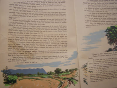 PROVENCE - Peintures , illustrations en sérigraphie de T.P.GRIEG.