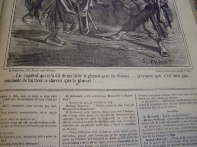 EN ROUTE VERS PEKIN (2) -Lithographie