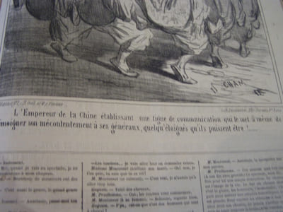 en Chine ..Lithographie originale.