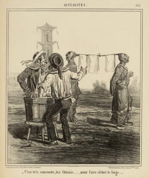 C'est très commode, les Chinois [...].....Actualités. CHAM - (Pseud. d' Amédée Charles Henri de Noé) 