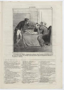Actualités - Les membres du Congrès s'adjoignent un chinois dans la pensée qu'habitué au jeu du casse tête chinois, cet étranger pourrait trouver plus facilement une solution à la question Danoise.- Lithographie