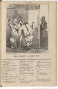 Sire ! il vient d'arriver .. - Actualité 80 - Lithographie originale.
