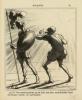 Actualités n°31 : Galilée. - Vous n'auriez peut être pas été faché, mon bon Josuè...-  lithographie originale. Daumier, Honoré